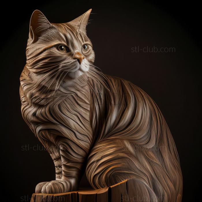 st American Bobtail cat